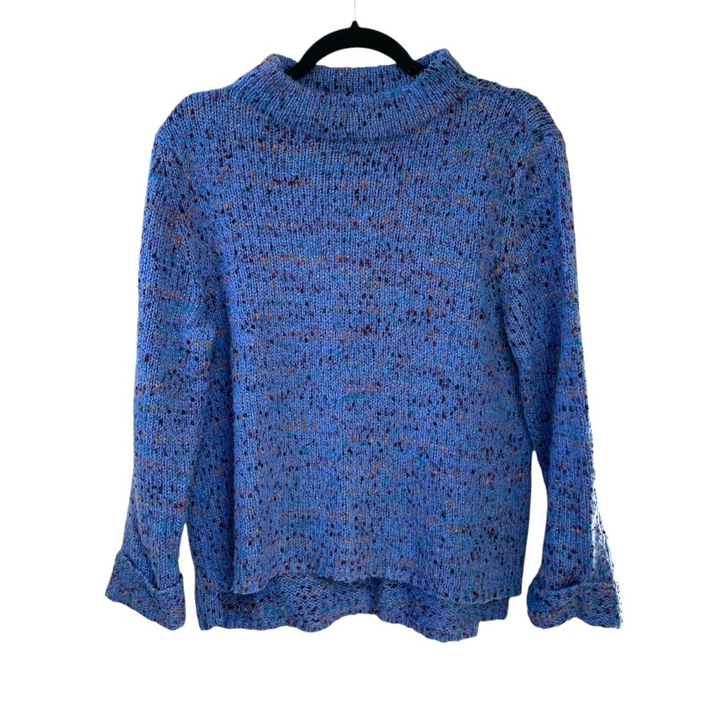 Habitat Clothes to Live In Textured Blue Sweater M